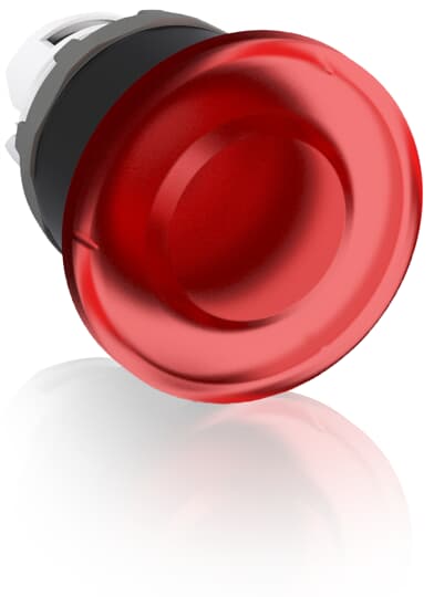 ABB SPA - ABBKW 271 7 MPM1-11R PUL.FUNGO 40MM ROSSO GH. NERA