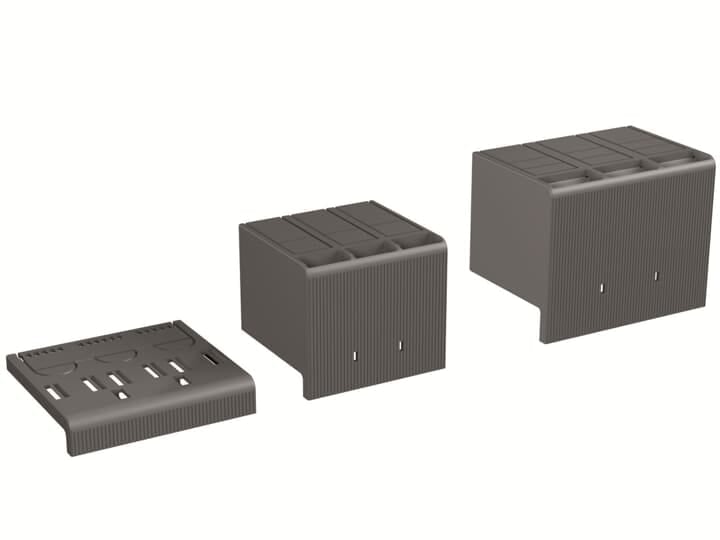 ABB SPA - ABB1SDA066668R1 HTC XT3 3P COPRITERMINALI ALTI 2PCS