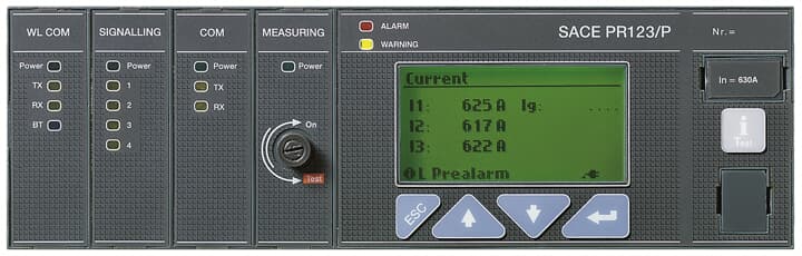 ABB SPA - ABB1SDA058200R1 SG.EL.PR123/P-LSIG +PR120/V E CAVI E1-E6