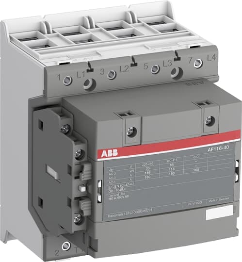 ABB SPA - ABBAF116401114 AF116-40-11-14 CONT 4P 160A 250-500VCA/D