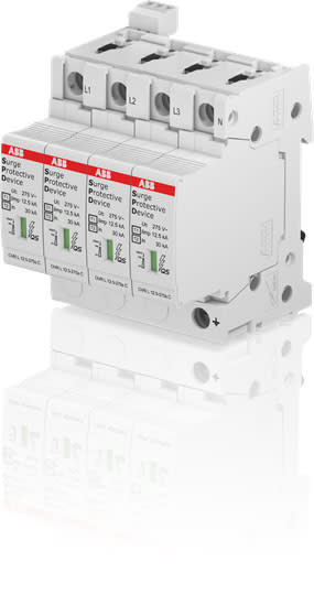 ABB SPA - ABBOVR124L12275STS OVR T1+2 4L 12.5 275S P TS 4P 12.5KA QS
