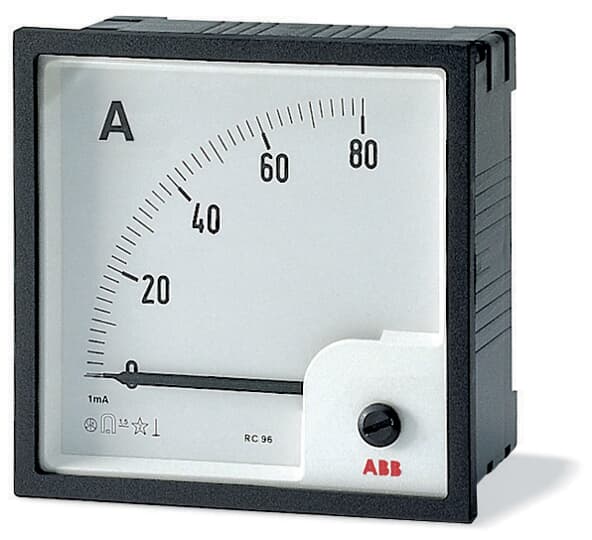 ABB SPA - ABBEG 444 2 AMT1-A5/96 AMPEROMETRI ANALOGICI CA