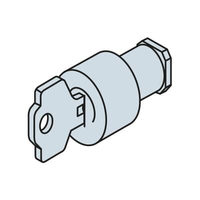 ABB SPA - ABBEV1036 INSERTO BOX+CHIAVE YALE