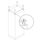 ABB SPA - ABBAE1015 KIT AERAZIONE TETTO (IP20)