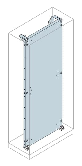 ABB SPA - ABBEA2040 PIASTRA DI FONDO 2000X400MM (HXL)