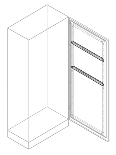 ABB SPA - ABBEB1041 N.2 PROFILI ORIZZONTALI H=35 L=600