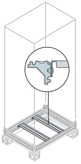 ABB SPA - ABBEB1100 N.2 TRAVERSE PER BASE P=1000MM