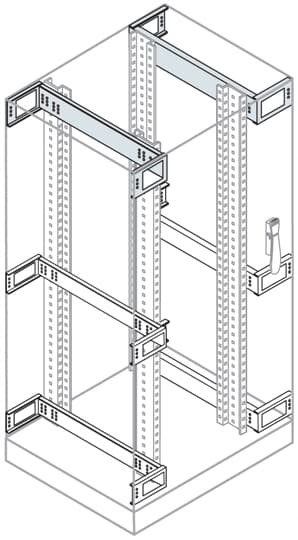 ABB SPA - ABBEB8104 TRAVERSE SUPERIORI MONT.RACK P=800