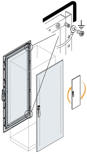 ABB SPA - ABBED1410SK PORTA CIECA SINGOLA 1400X1000 HXL
