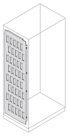 ABB SPA - ABBEE2062 PANN.PORTACONNET. 50FORI 2000X600MM(HXP)