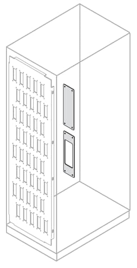 ABB SPA - ABBEE2416 N.5 PIASTRE CONNETTORI DA 24-16 POLI