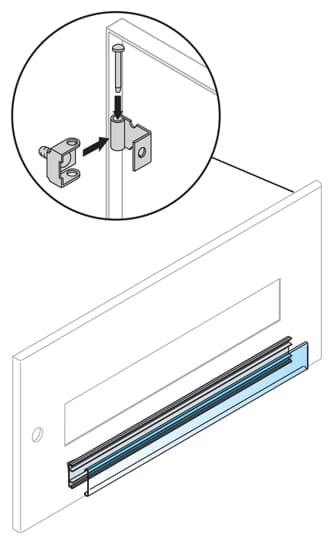 ABB SPA - ABBEH1889 N.10 CERNIERE PER PANNELLI