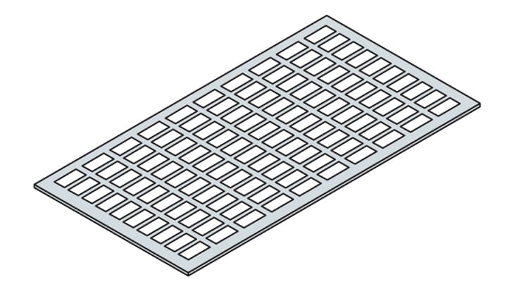 ABB SPA - ABBEH2118 N.20 PORTAETICHETTA 18MOD DIN L=325MM