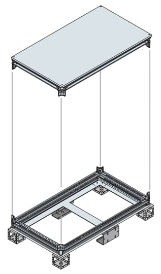 ABB SPA - ABBEK1260KN BASE/TESTATA 1200X600 LXP