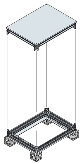 ABB SPA - ABBEK4010KN BASE/TESTATA 400X1000 LXP