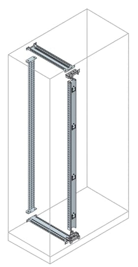 ABB SPA - ABBEM1811 MONTANTE INTERMEDIO POSTER.VC H=1800MM