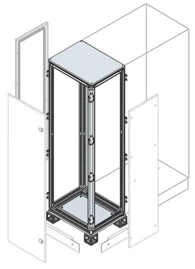 ABB SPA - ABBER3051K VANO LAT.CAVI 2000X300X500MM (HXLXP)