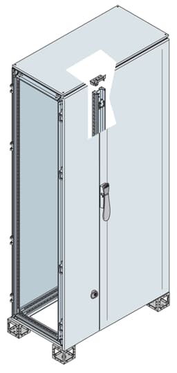 ABB SPA - ABBES1804FV2K ARM. P.CIECA VC200 1800X1000X400(HXLXP)