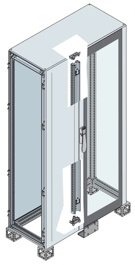 ABB SPA - ABBES2026VC4K ARM.P.VETRO VC 400 2000X1200X600(HXLXP)