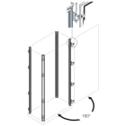 ABB SPA - ABBEV0120 N.4 MONTANTI+CERNIERE APERT.180?H=2000MM