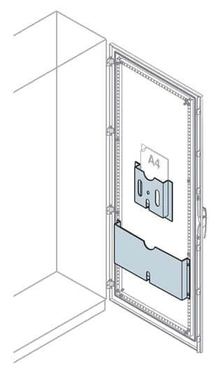 ABB SPA - ABBEV1071K TASCA PORTASCHEMI METALLO PORTA L=600