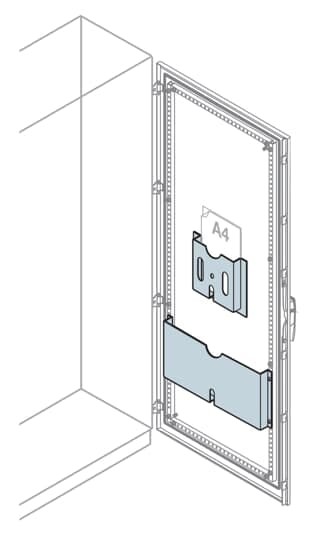 ABB SPA - ABBEV1073K TASCA PORTASCHEMI METALLO PORTA L=1000