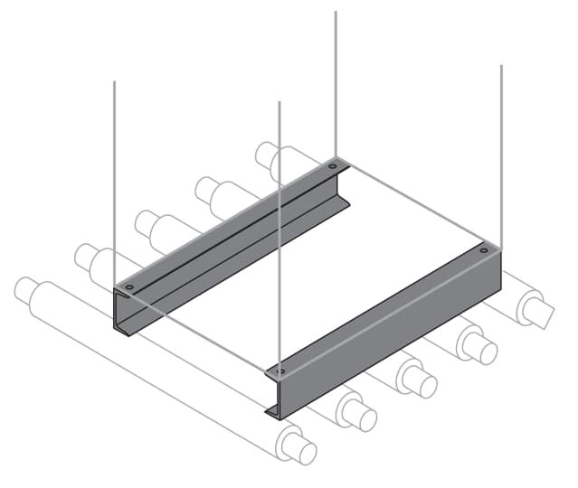 ABB SPA - ABBEZ6001 N.2 ZOCCOLI RINFORZATI 100X600MM (HXL)