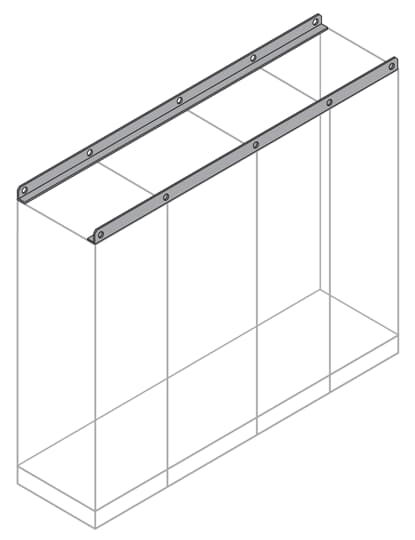 ABB SPA - ABBTU1000 N.2 TRAVI SOLLEVAMENTOXBATT.IS2 UM=METRO
