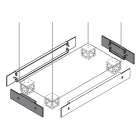 ABB SPA - ABBZN3000 N.2 FLANGE ZOCCOLO 100X300MM (HXL)