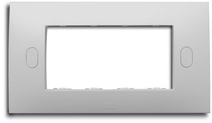 ABB SPA - ABB2CSK1642CH PLACCA AUTOPORT. 4 POSTI GRIGIO RAL7035