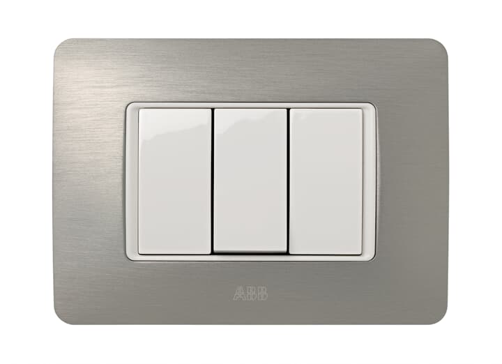 ABB SPA - ABB2CSK0473CH PLACCA XITE 4M ACCIAO