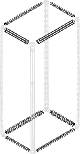 ABB SPA - ABBPCFM0800 N.4 TRAVERSE LAMIERA ZINCATA L=800MM