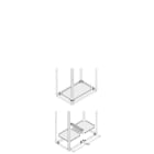 ABB SPA - ABBPBWP3090 KIT FONDO CON/SENZA ZOC.L=300MM P=900MM