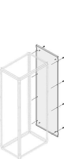 ABB SPA - ABBPPEB2070 PAN. ESTERNO IP30/40 H=2000MM P=700MM