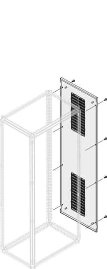 ABB SPA - ABBPPEA2050 PANN. EST. AERATO IP30 H=2000MM P=500MM