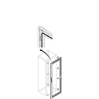 ABB SPA - ABBPDLG2082 PORTA VETRO IP65 H=2000L=1000(800+200VCI