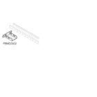 ABB SPA - ABBPBMC0002 N.2 STAFFE FISSAGGIO MOD. CONNESSIONI