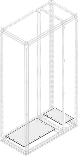 ABB SPA - ABBPFCF2051 FLANGIA FISSA IP65 VCI L 200MM P 500MM