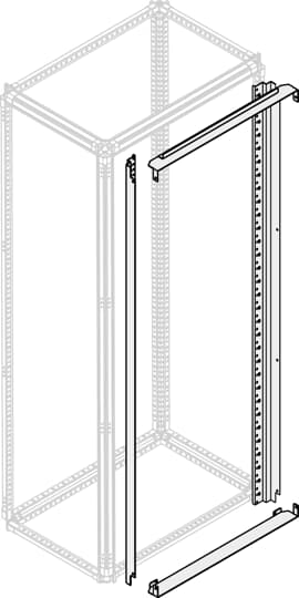 ABB SPA - ABBPFPF1860 TELAIO FISSO PER PANNELLI H=1800MM L=600