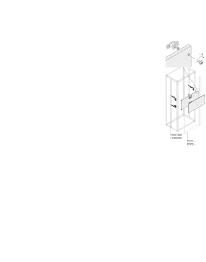 ABB SPA - ABBPVBX3401 KIT XT3 3-4P FISSO INST.VERT. L=400MM