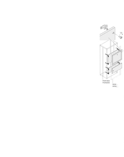 ABB SPA - ABBPKOV6360 KIT OT 630/800 VERTICALE L=600MM