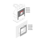 ABB SPA - ABBAD3304 PLACCA LUCIDA XT3 4P MONT. SU GUIDA DIN
