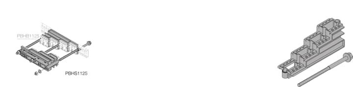 ABB SPA - ABBPBHS1125 PORTABARRE SCALARE B. PIATTE-SAGOMATE