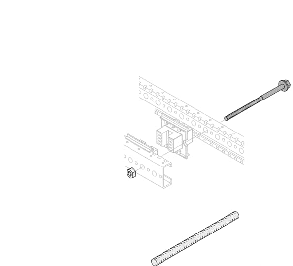 ABB SPA - ABBPTRS1601 N.10 TIRANTI ACCIAIO INOX L=160MM