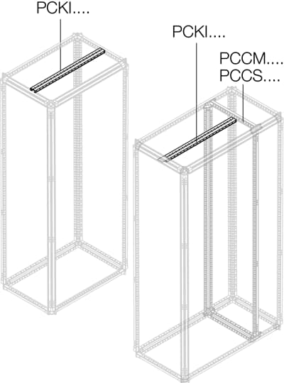 ABB SPA - ABBPCKI1000 TRAVERSA INTERMEDIA L=1000MM