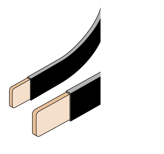 ABB SPA - ABBBF8002 N.2 BARRE FLESS. 50X10MM 1250A L=2M