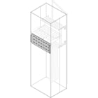 ABB SPA - ABBPRVS2580 SEGR.VERT.POST. H=250MM L=800MM SMI