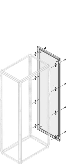 ABB SPA - ABBPPEB2076 PANNELLO ESTERNO IP65 H=2000MM P=700MM