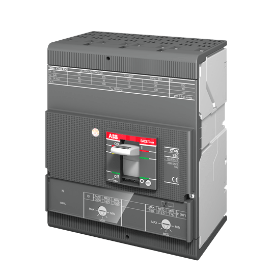 ABB SPA - ABBXT4S125TMA4 XT4S 160 TMA 125-1250 4P F F INN=50%