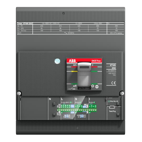 ABB SPA - ABBXT4N63LSI4 XT4N 160 Ekip LSI In=63A 4p F F